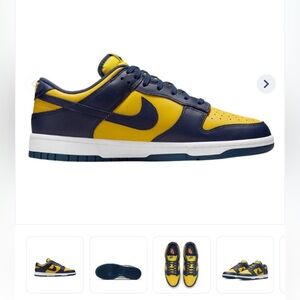 Nike Dunk Low Michigan